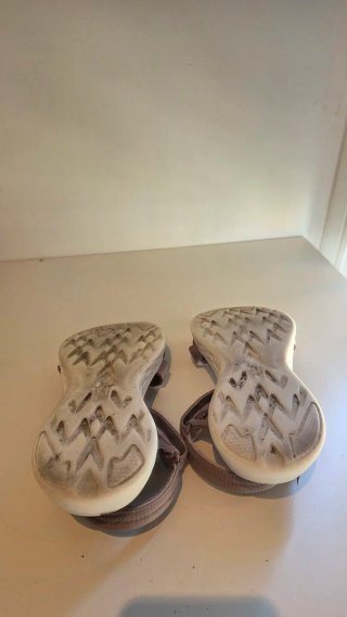 Sandalias Skechers Mujer Talla 36 Color malva