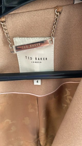Abrigo Ted Baker Lana y Cachemira Talla S