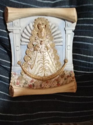 Virgen del Rocío Figura Decorativa