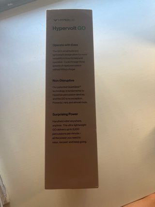 Pistola de masajes Hypervolt GO