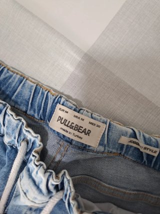 Vaqueros Pull&Bear Jogger Rotos Talla M