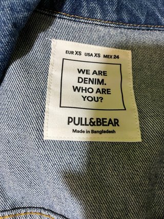 Chaqueta Vaquera Denim Azul Talla XS