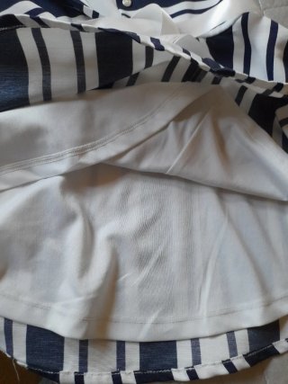 Vestitino bambina OVS righe blu/bianco 3-4 anni