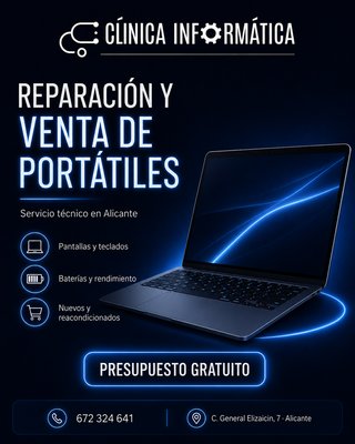 Reparación y Venta de Portátiles