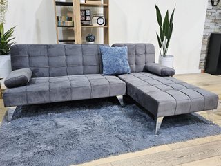 Sofá Cama Chaiselongue Gris