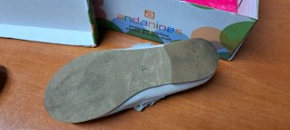 Manoletinas niña Andanines blancas