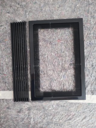 Marco para microondas NEGRO BRILLO