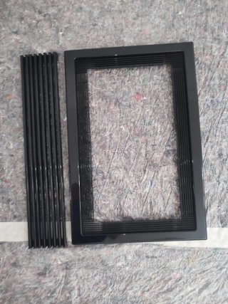 Marco para microondas NEGRO BRILLO
