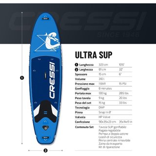 Tabla de paddle surf hinchable Ultra Isup NUEVO