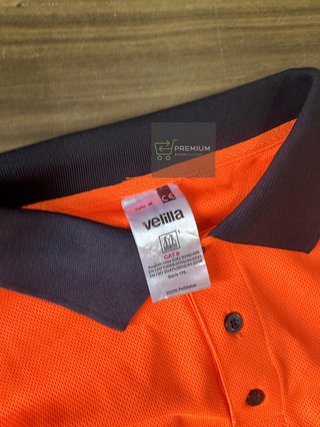VELILLA 305615 Camiseta polo Algodón Bicolor, Manga Larga