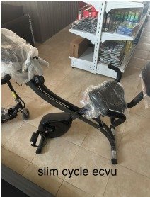 Bicicleta Estática Slim Cycle