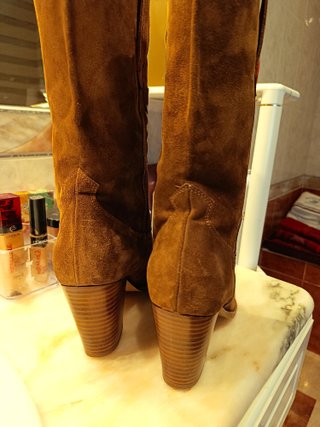 Botas Texanas Patricia Blanchet Marrón y Dorado