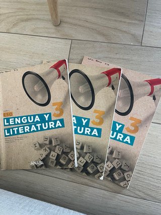 Lengua y literatura 3 ESO