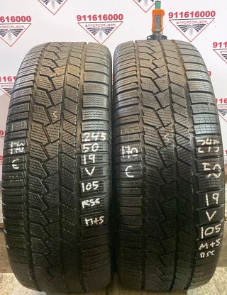 245 50 19 V CONTINENTAL RUEDA SEMINUEVA OPORTUNIDA