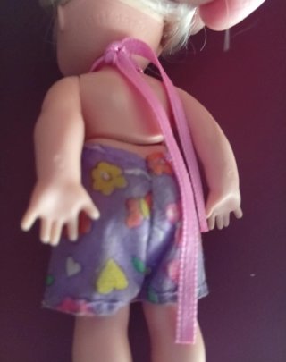 3 Vecchie Bambole Kelly Shelly di Barbie