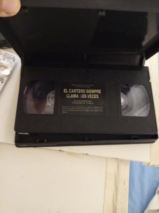 Película VHS El Cartero Siempre Llama Dos Veces