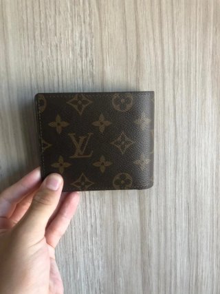 Cartera Louis Vuitton Monogram Marrón