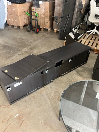 Mueble TV Besta Ikea Negro