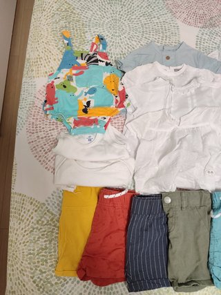 Lote Ropa Verano Bebé 3-6 Meses