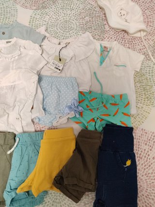 Lote Ropa Verano Bebé 3-6 Meses
