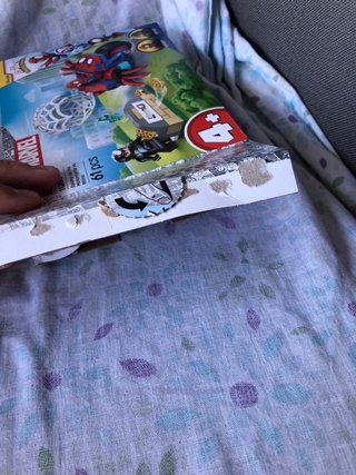 Cajas vacías LEGO Marvel y City