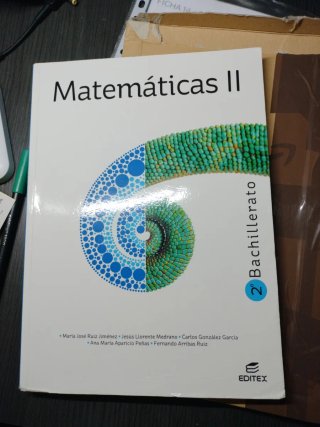Matemáticas II 2o Bachillerato
