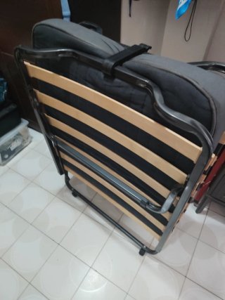 Branda pieghevole con materasso