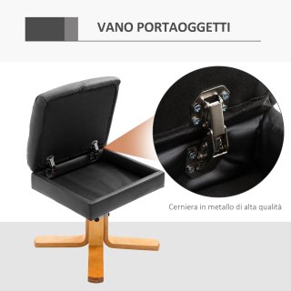 Poltrona Sedia Relax Reclinabile con Poggiapiedi i