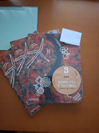 Geografía e historia 3 ESO de Anaya
