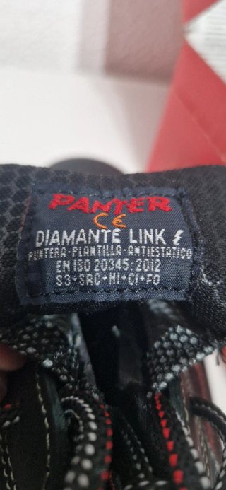 Botas Seguridad Panter Diamante Link S3 SRC ESD