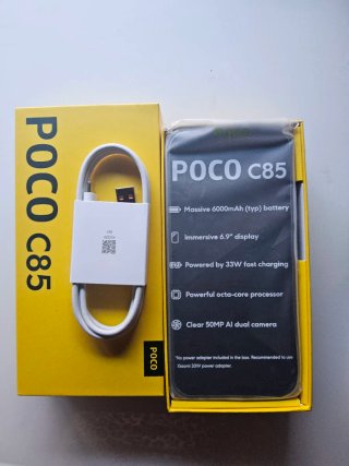 POCO C85 - Móvil 6000mAh, 33W Carga Rápida