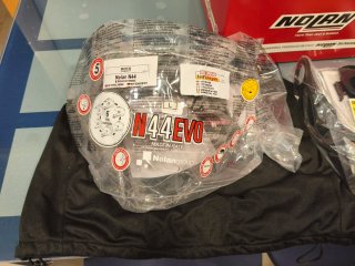 Casco Moto Nolan N44 Evo Talla L Flúor