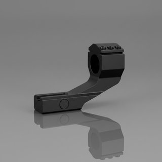 JS-Tactical Attacco Ottica 30mm Nero