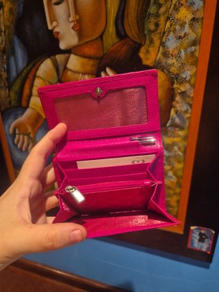 Cartera rosa Salvador Bachiller