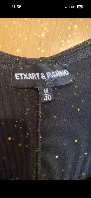 Vestido largo fiesta ETXART & PANNO Talla M