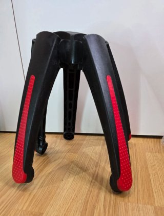 Base Silla Oficina VEVOR 28 Negra/Roja