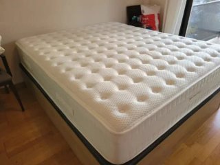 Canapé abatible madera con colchón