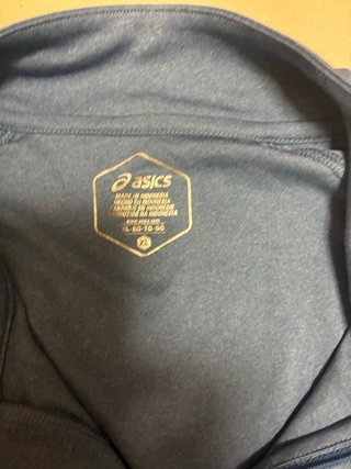 Sudadera Asics Media Cremallera Running Gris
