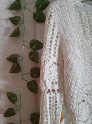 Jersey crochet estilo Ibiza, Pepe Jeans S/M