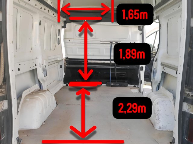 Renault Trafic Furgón L1H2 2.0 145CV Sobreelevado