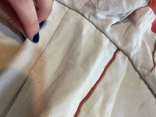 Traje Flamenca Beige y Coral
