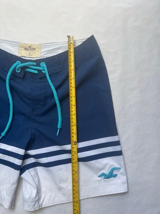 Hollister bañador surfero Talla S bolsillo trasero