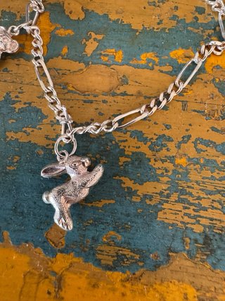 Pulsera Plata Animales para niña