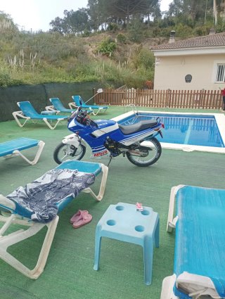 Honda NSR 80 Sportbike Azul/Blanco