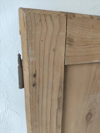 Pareja de contraventanas de madera