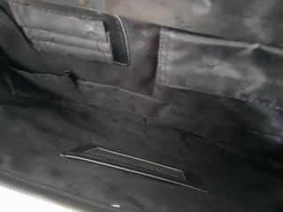 Maletín Targus para portátil y documentos de piel
