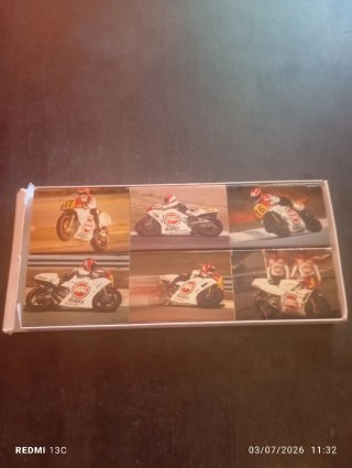 Scatola di fiammiferi Lucky Strike Motos