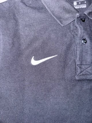 Polo Nike Vintage Negro Talla M