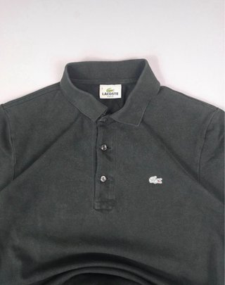 Lacoste Polo Slim Fit Negro T3 M Original