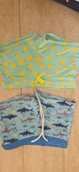 Lote bañadores niño talla 2-3 años